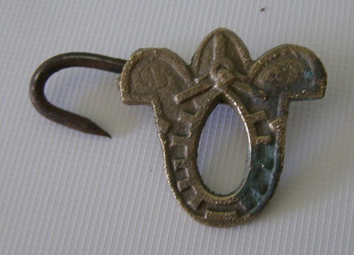 Crochet tablier bronze - tablier, en