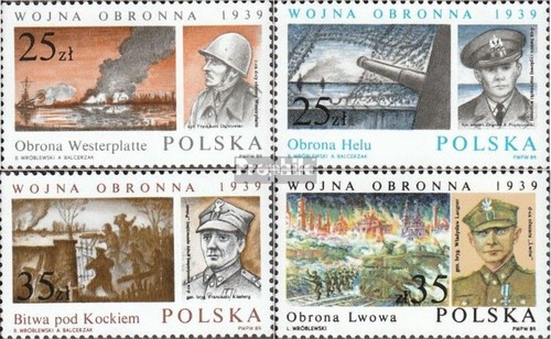 Pologne 3216 3219 édition - pologne, 3216-3219