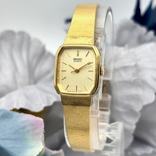 Robe montre femme seiko - seiko, dorée