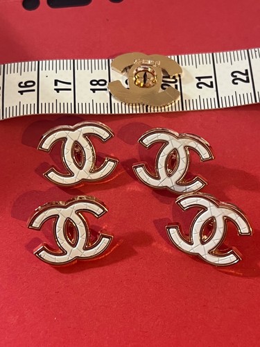 Boutons chanel vintage - 5,