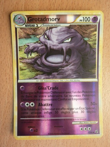 Carte pokémon holo reverse - carte,