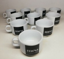 10 tasses à café Méo au