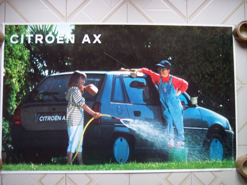 Citroen 3 affiche - citroen, ax