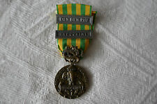 médaille militaire Extrême Orient Indochine agrafes DIEN BIEN PHU et INDOCHINE