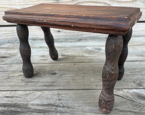 Tabouret repose pied vintage - pied,