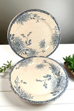 Paire d'Assiettes à dessert