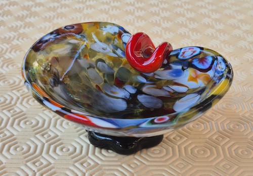 Cendrier verre murano - cendrier,