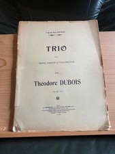 Théodore Dubois Trio avec
