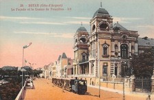 CPA 17 ROYAN / LA FACADE ET LE CASINO DE FONCILLON / TRAIN