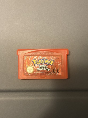 Pokemon version rouge feu - version, game