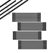 Jeu de lames de scie à chantourner 5 pouces acier haute teneur en carbone pour
