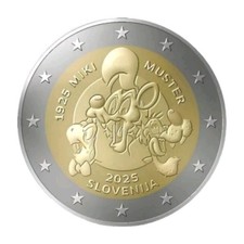 PRÉVENTE / PRESALE 2€ UNC Slovénie / Slovenia 2025 Miki Muster