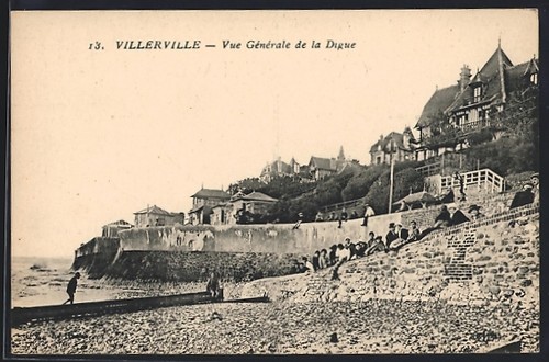 Cpa villerville vue - cpa,