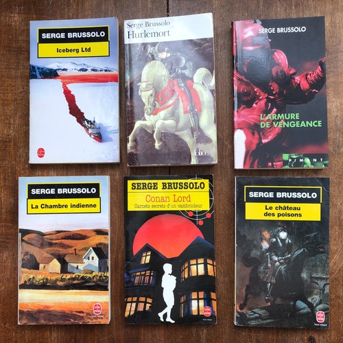 Serge brussolo lot romans - lot,