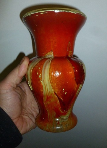 Superbe vase pate verre - superbe,