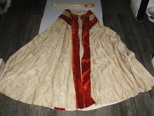 3437 chasuble étole prêtre - chasuble,