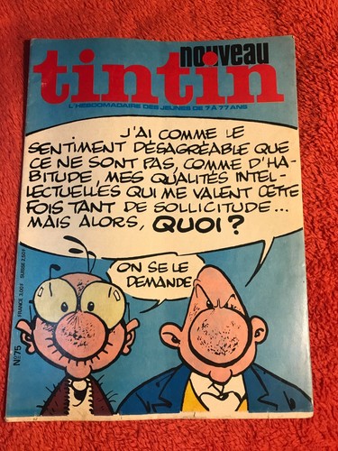 Journal tintin nouveau - , france