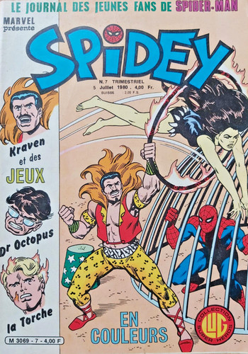 Spidey lug le - n°, juillet