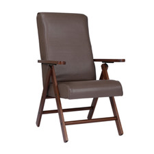 Fauteuil inclinable en bois de