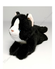 Peluche doudou chat allongé - peluche/doudou,