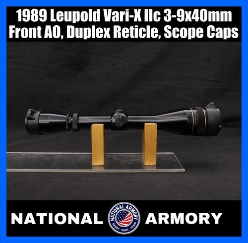 1989 leupold vari - x, iic