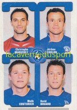 466 MARICHEZ FOULON COUTURIER # CHAMOIS NIORTAIS STICKER  PANINI  FOOT 2004 2005