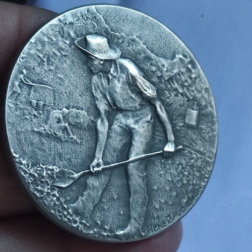 Médaille société nickel - société, le