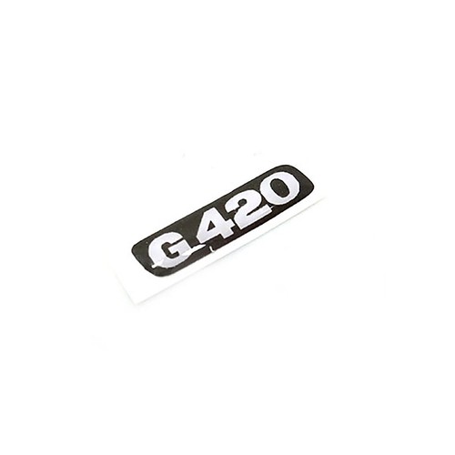 G420 crystal mark - sticker, for