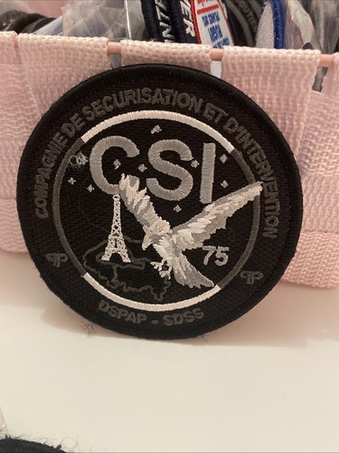 Ecusson police nationale csi - ecusson,