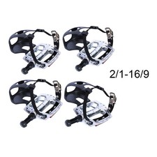 Pédale de vélo avec sangles