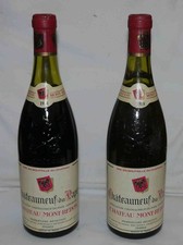 2 x bouteilles Châteauneuf du