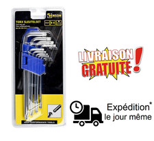 Set clés Torx étoile 9