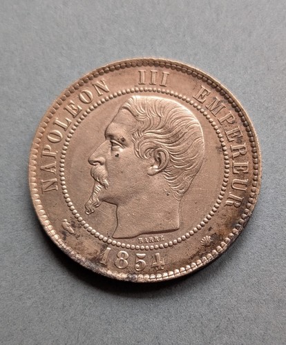 Centimes napoléon iii 1854 - 10,