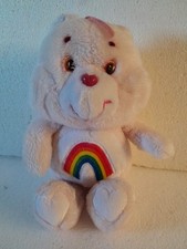 Peluche Bisounours Arc En Ciel 31 Cms Vintage Années 80