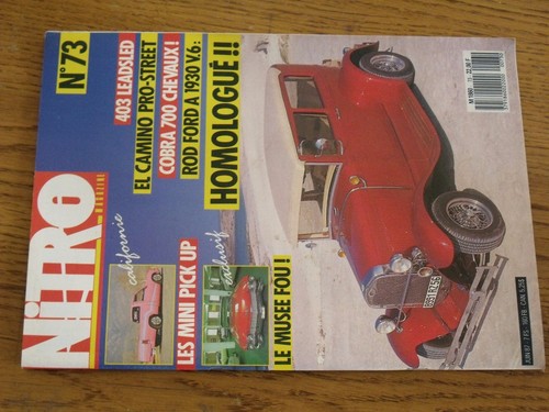 Revue nitro magazine n - revue, n°73