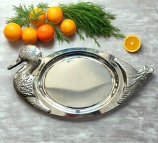 Duck Platter. Duck Serving Platter. Fine Dining Duck Shaped Display Platter