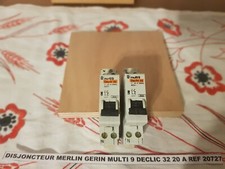 DISJONCTEUR  MERLIN-GERIN MULTI NEUF DECLIC 32  20 A REF 20727