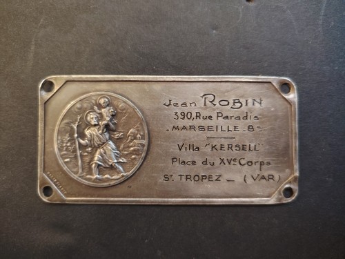 Plaque tableau bord st - de,