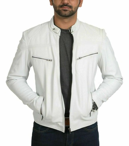 Veste rétro blanche