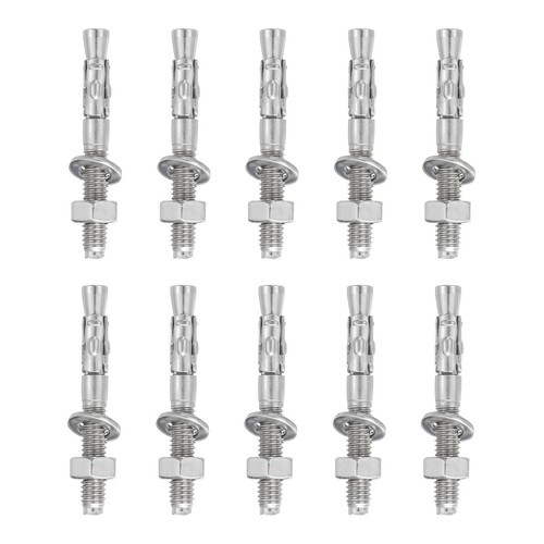 10pcs ancres bétons - 10pcs, 1/4"