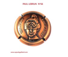 Capsule de champagne - PAUL LEBRUN  N°66
