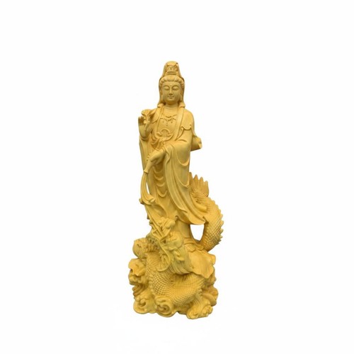 Guanyin sur dragon type feng - guanyin,