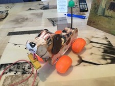 Fisher Price Chien Little Snoopy 1/6 Vintage original 