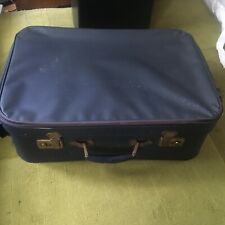 Vintage Valise LANCEL Kangourou bleu marine 1950 avec 3 clés d'origine