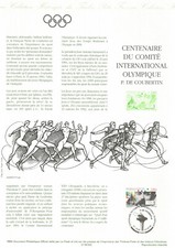 Document Philatélique 1er Jour COMITÉ INTERNATIONAL OLYMPIQUE 1994 N°YT 2889