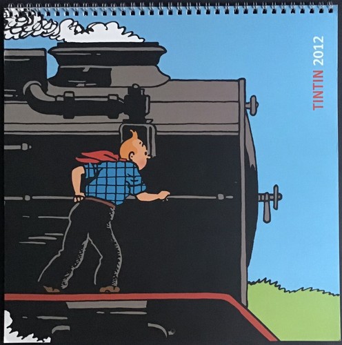 Tintin calendrier 2012 - tintin,