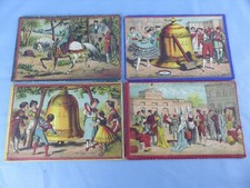Lot de 4 anciennes cartes à
