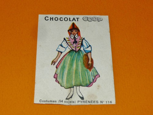 Chromo chocolats coop 1932 - chromo,