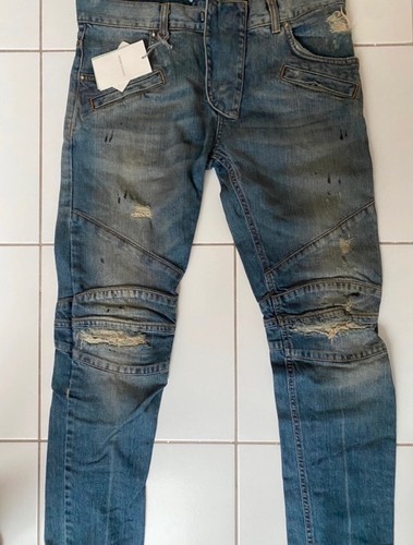 Jeans balmain bleu neuf t31w - neuf,