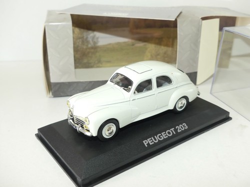 Peugeot 203 blanc atlas - blanc, 1:43